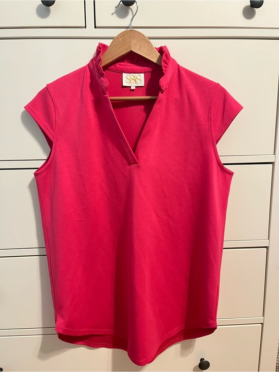 SSYS Tops - SSYS Sleeveless Ruffle Top